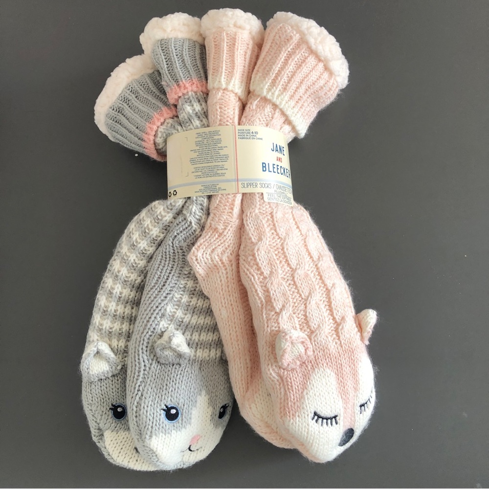 Jane and Bleeker Slipper Socks